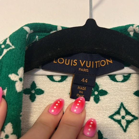 Louis Vuitton RARE LV Monogram Toweling Bomber Jacket - Picture 10 of 16